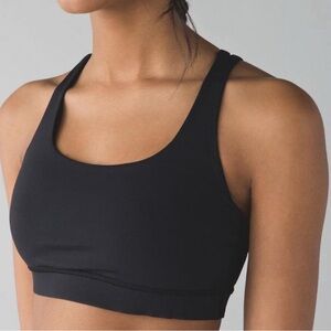 Lululemon Athletica Black Sports Bra